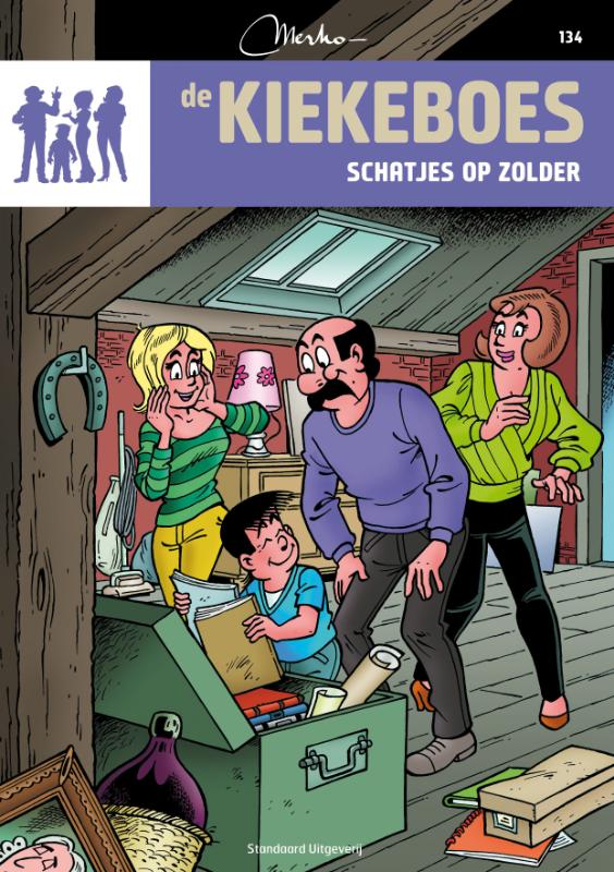 Schatjes op zolder / De Kiekeboes / 134