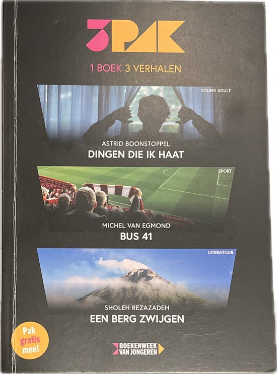 3PAK los exemplaar, Boekenweek van Jongeren 2024