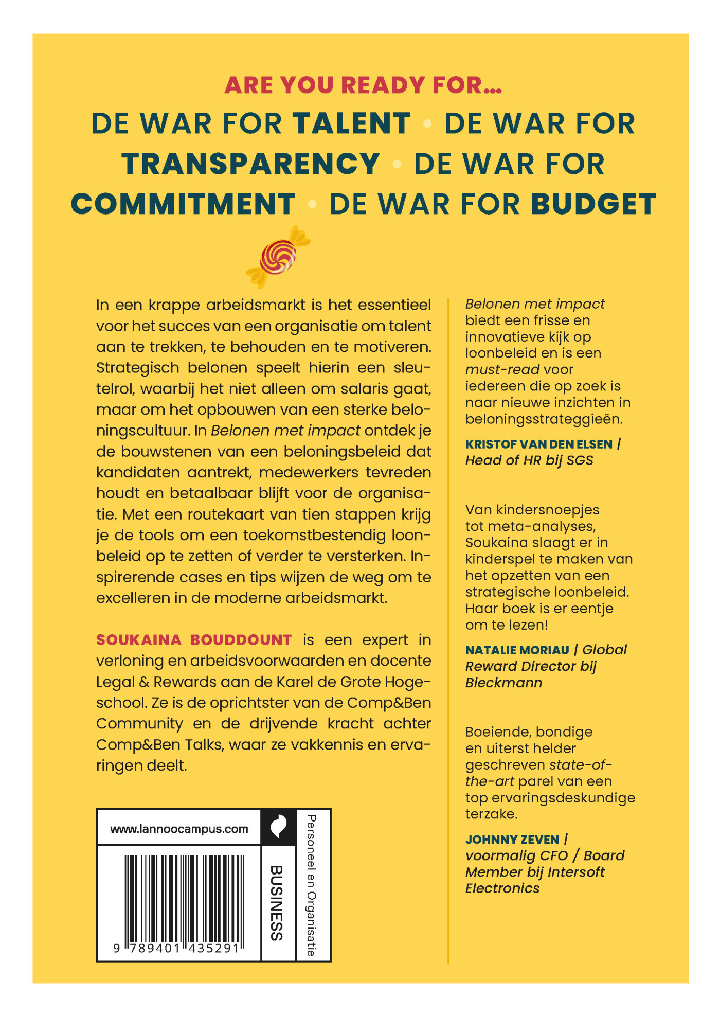 Belonen met impact achterkant