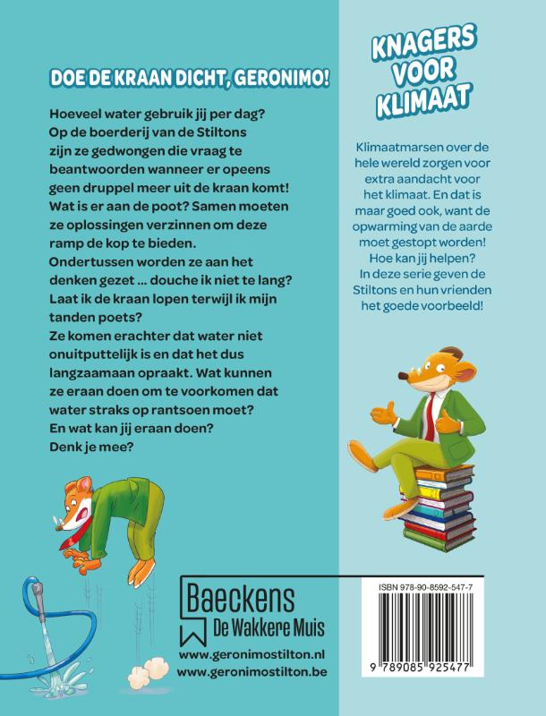 Doe de kraan dicht, Geronimo! / Knagers voor klimaat Doe de kraan dicht, Geronimo! / Knagers voor klimaat achterkant
