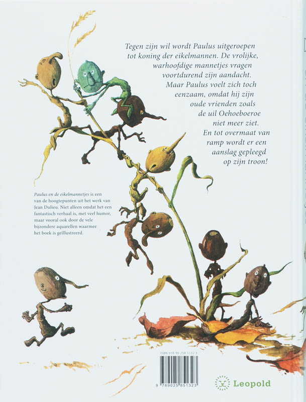 Paulus en de eikelmannetjes Paulus en de eikelmannetjes achterkant