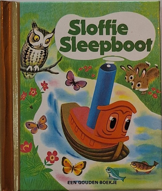 Sloffie sleepboot / Mini Gouden Boekjes