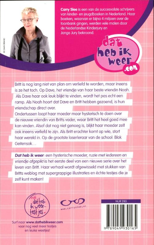 Dat heb ik weer (special Bruna) 1 Dat heb ik weer  / 1 achterkant