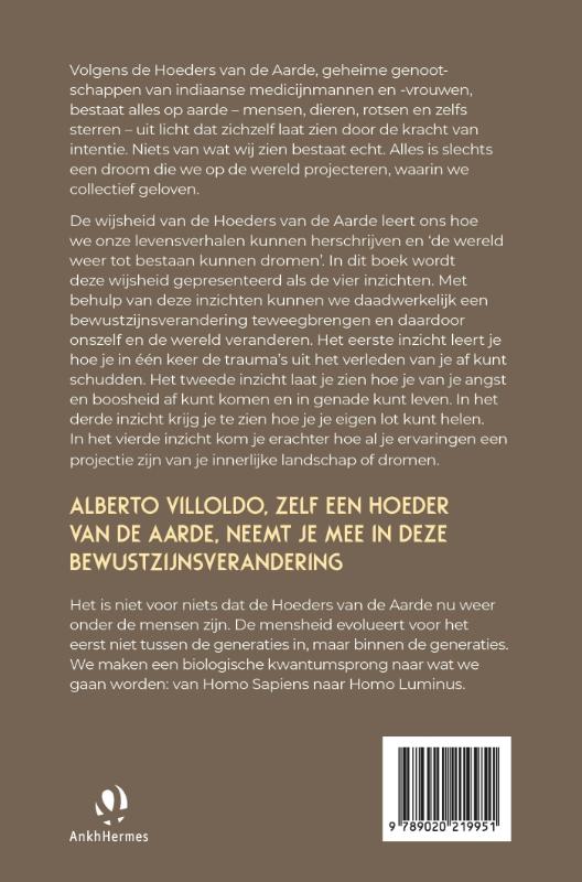 De hoeders van de aarde achterkant