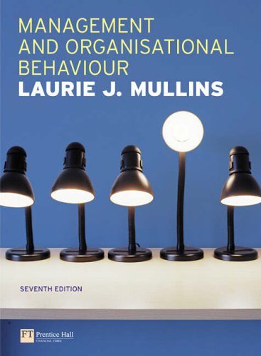 Management & Organisational Behaviour