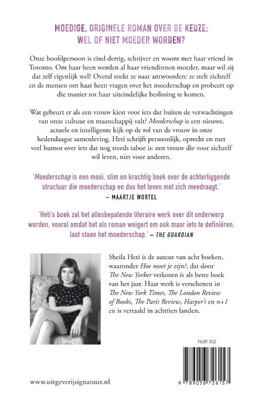 Moederschap Moederschap achterkant