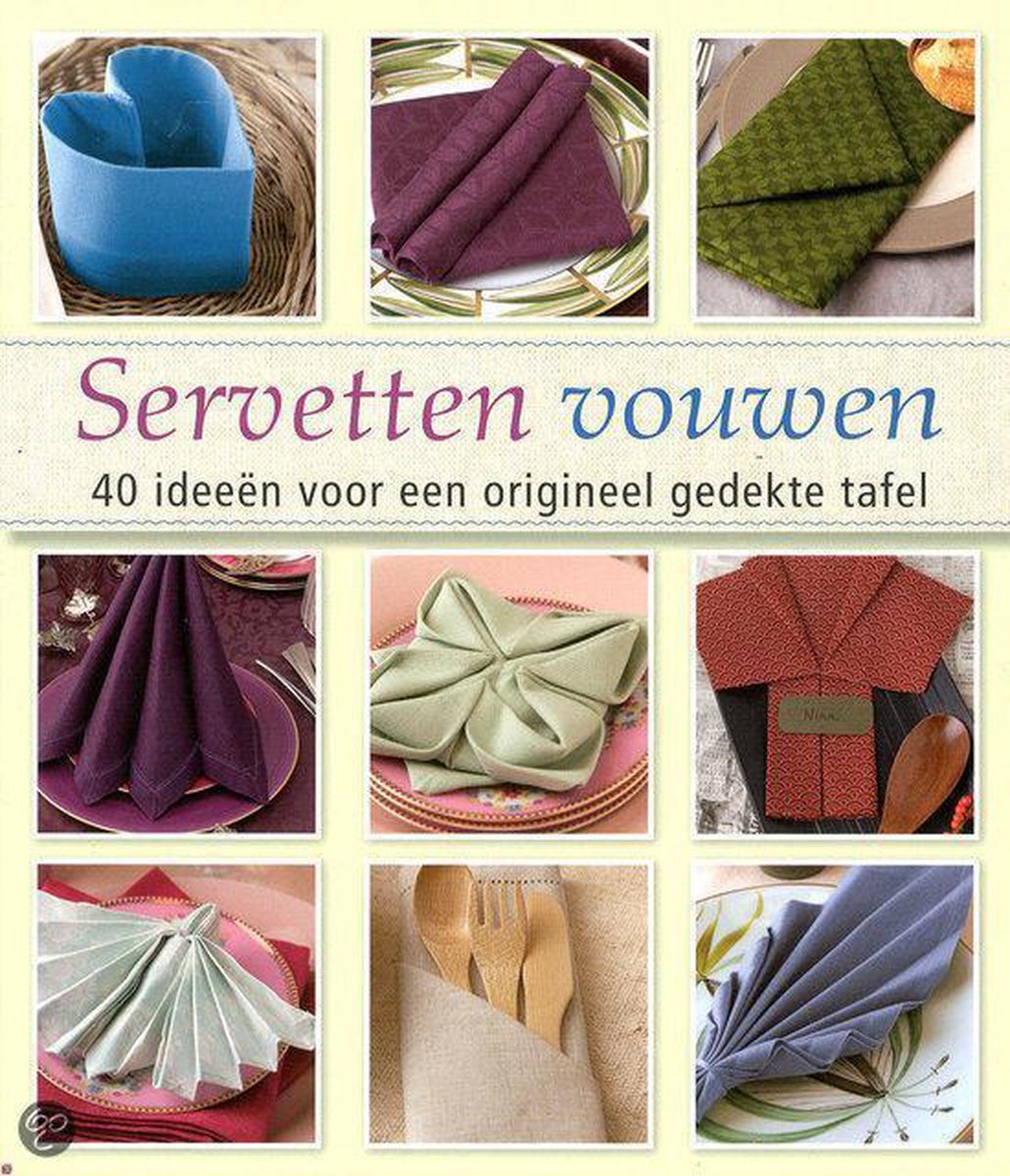 Servetten vouwen