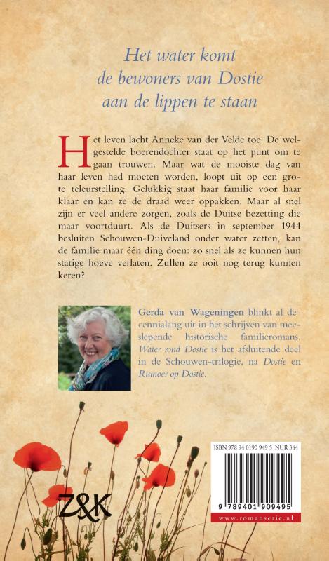 Water rond Dostie / Schouwen / 3 Water rond Dostie / Schouwen / 3 achterkant