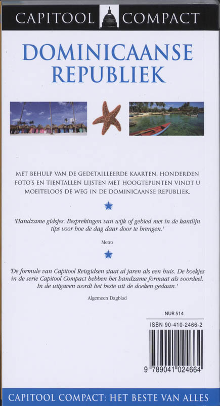 Dominicaanse Republiek / Capitool Compact achterkant