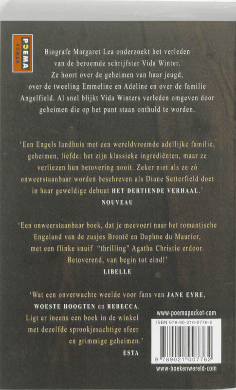 Het dertiende verhaal achterkant