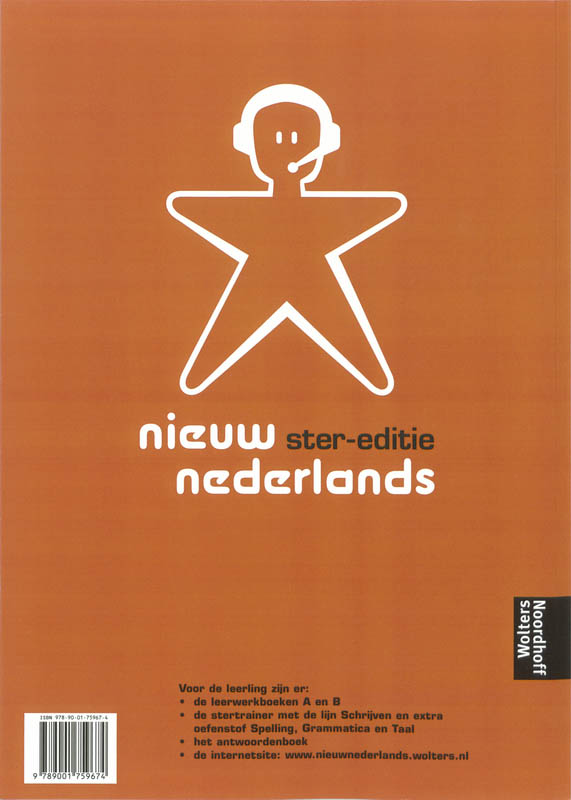Nieuw Nederlands Ster-editie 1 Vmbo-basis/lwoo Docentenhandleiding achterkant