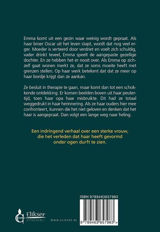 Emma, mijn verhaal achterkant