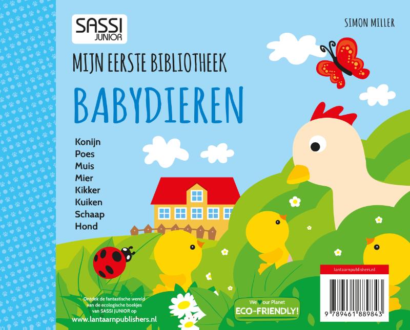 Babydieren / Sassi junior achterkant