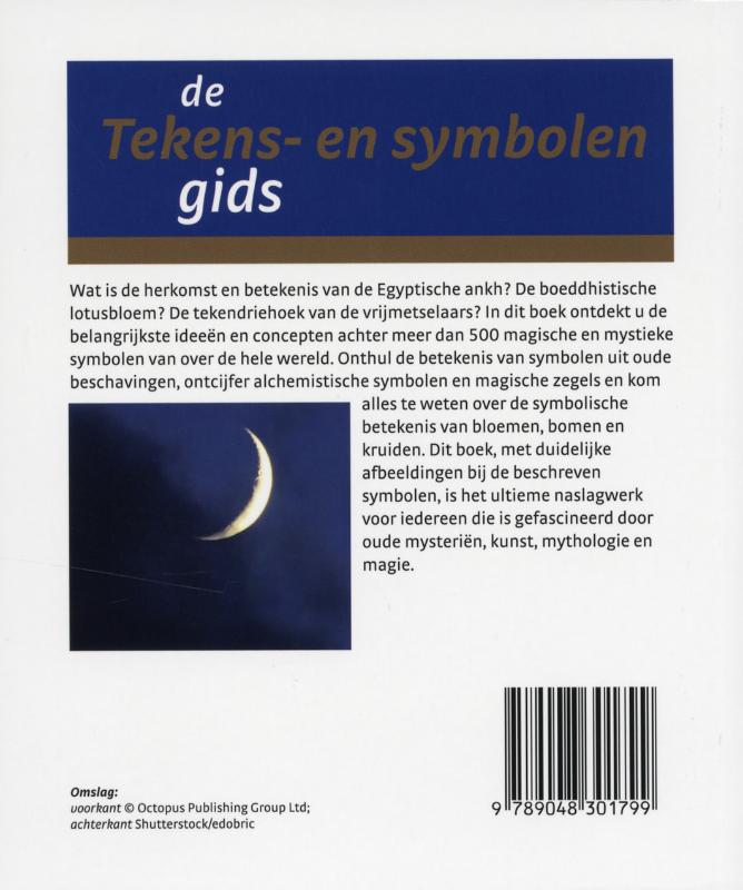 De tekens- en symbolengids achterkant