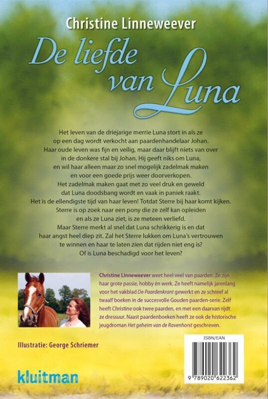 De liefde van Luna / Gouden paarden achterkant