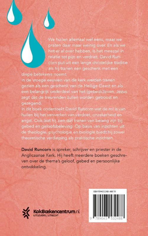 De taal van tranen achterkant
