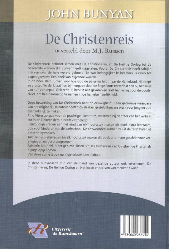 De Christenreis achterkant