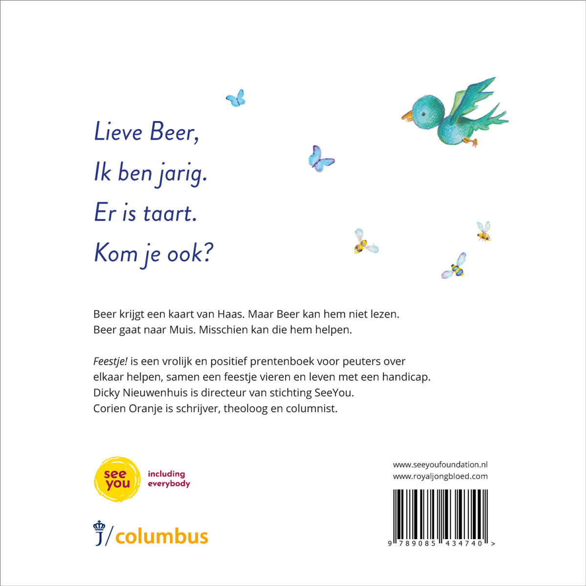 Feestje! Feestje! achterkant