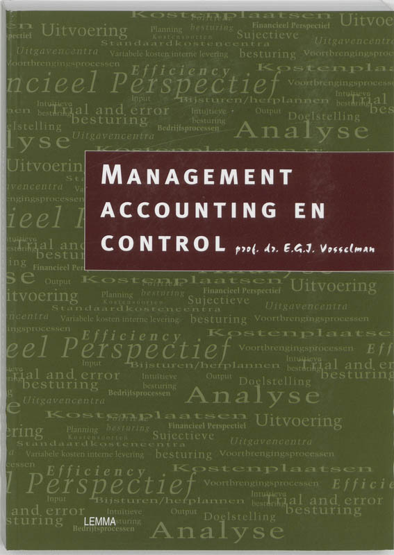 E.G.J. Vosselman Management Accounting En Control