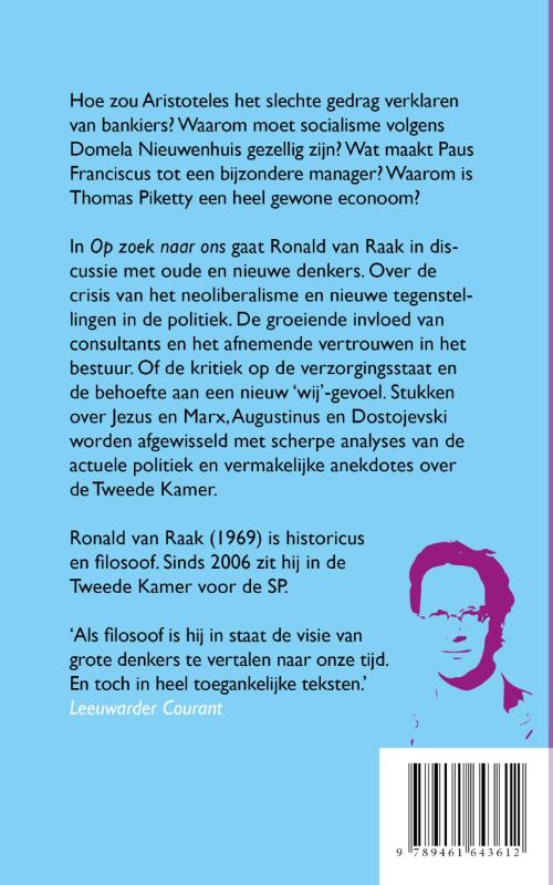 Op zoek naar ons achterkant