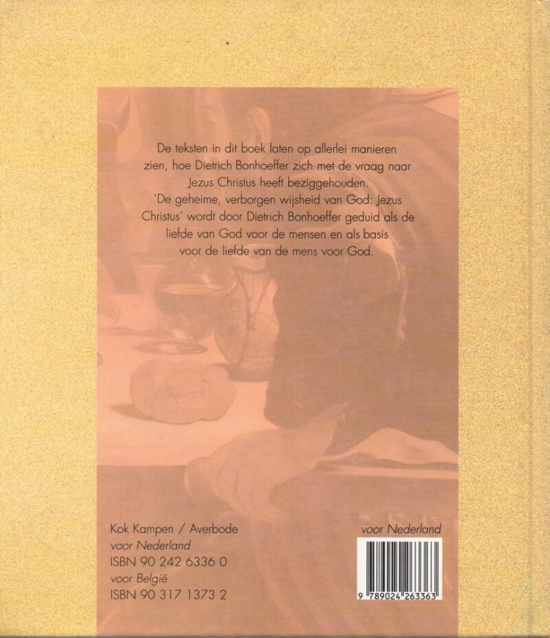 De wijsheid van God, Jezus Christus achterkant