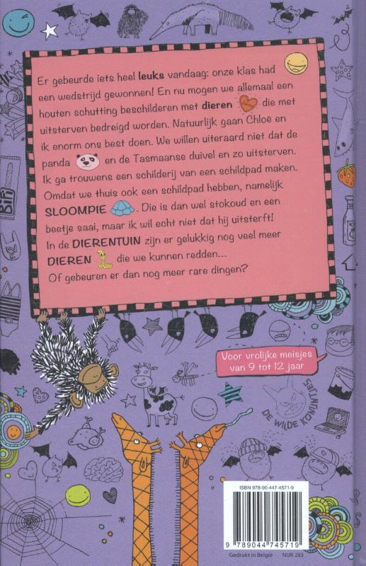 Lotte Wirwar  -   Dieren in nood! achterkant