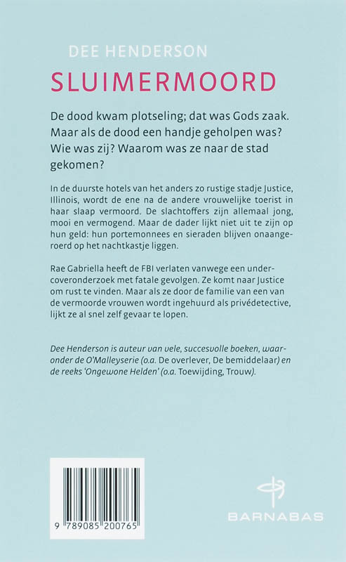 SLUIMERMOORD SLUIMERMOORD achterkant