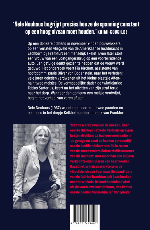 Sneeuwwitje moet sterven / Bodenstein & Kirchoff / 4 Sneeuwwitje moet sterven / Bodenstein & Kirchoff / 4 achterkant