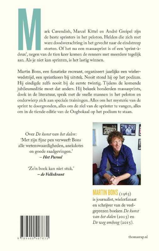De kunst van het sprinten achterkant
