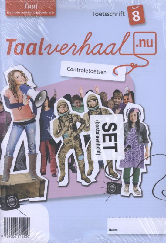 Taalverhaal.nu Taal (set 5 ex) Toetsschrift Groep 8 achterkant