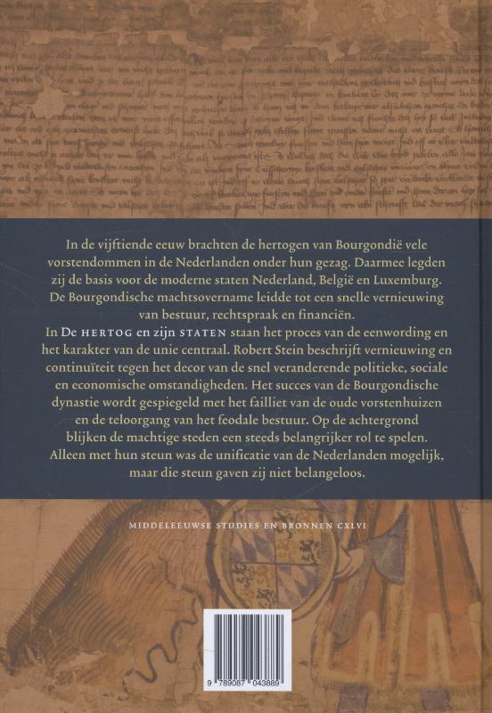 De hertog en zijn staten / Middeleeuwse studies en bronnen / 146 achterkant