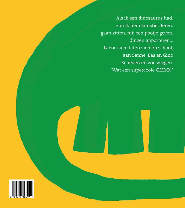 Als ik een dinosaurus had achterkant