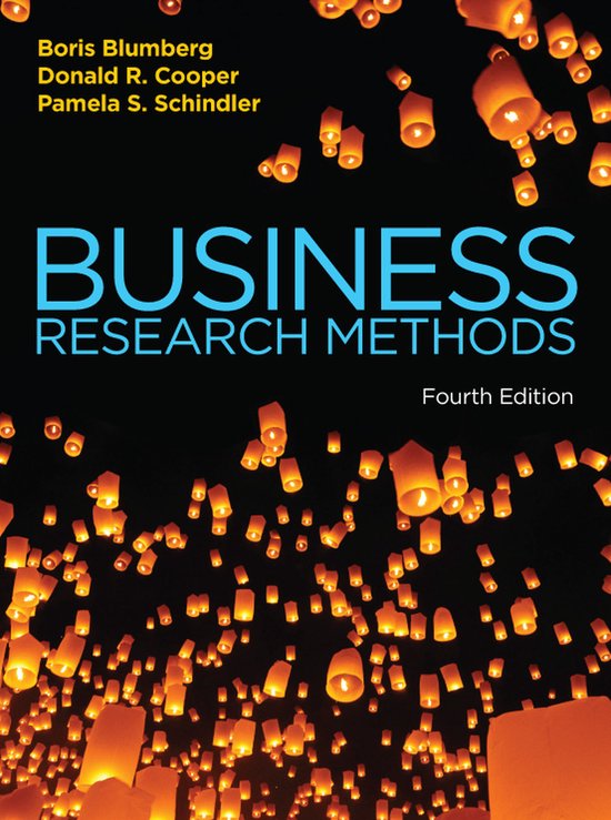 Donald R. Cooper Business Research Methods