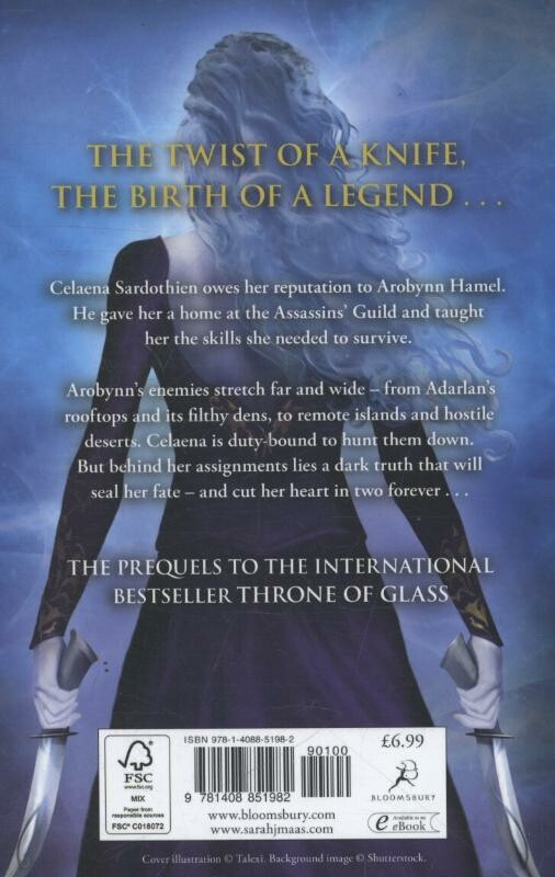 The Assassin's Blade / Throne of Glass / 8 achterkant