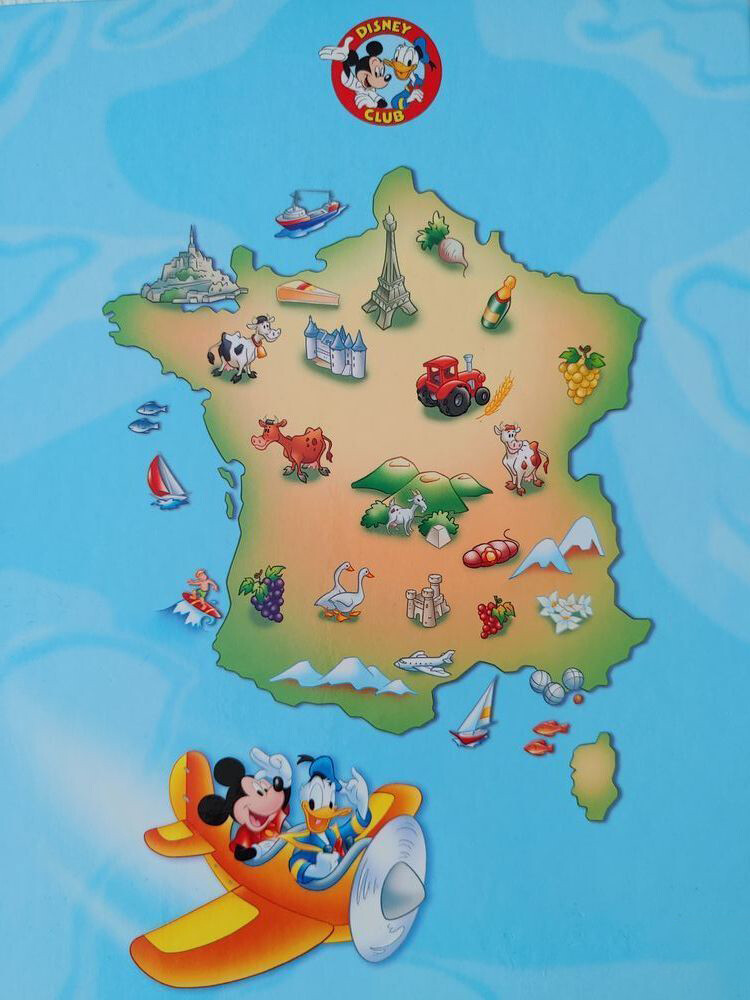 Een avontuur in Frankrijk / Disney's reisavonturen / 2 achterkant