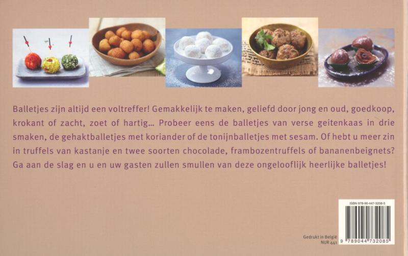 Lekkere amuseballetjes achterkant