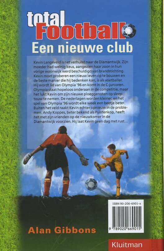 Een nieuwe club / Total football achterkant