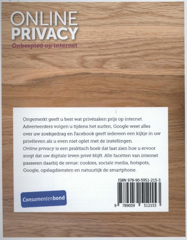 Online privacy achterkant