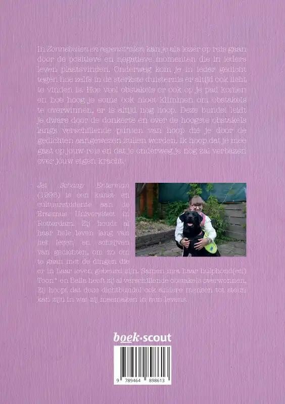 Zonnebuien en regenstralen achterkant