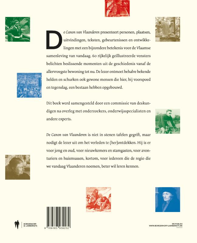 De Canon van Vlaanderen in 60 vensters achterkant