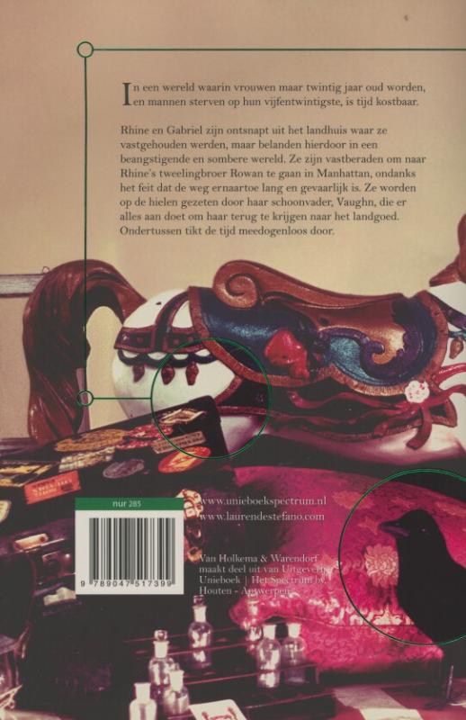 Vrees / The chemical garden trilogie / 2 Vrees / The chemical garden trilogie / 2 achterkant