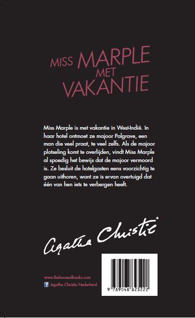Miss Marple met vakantie / Miss Marple achterkant