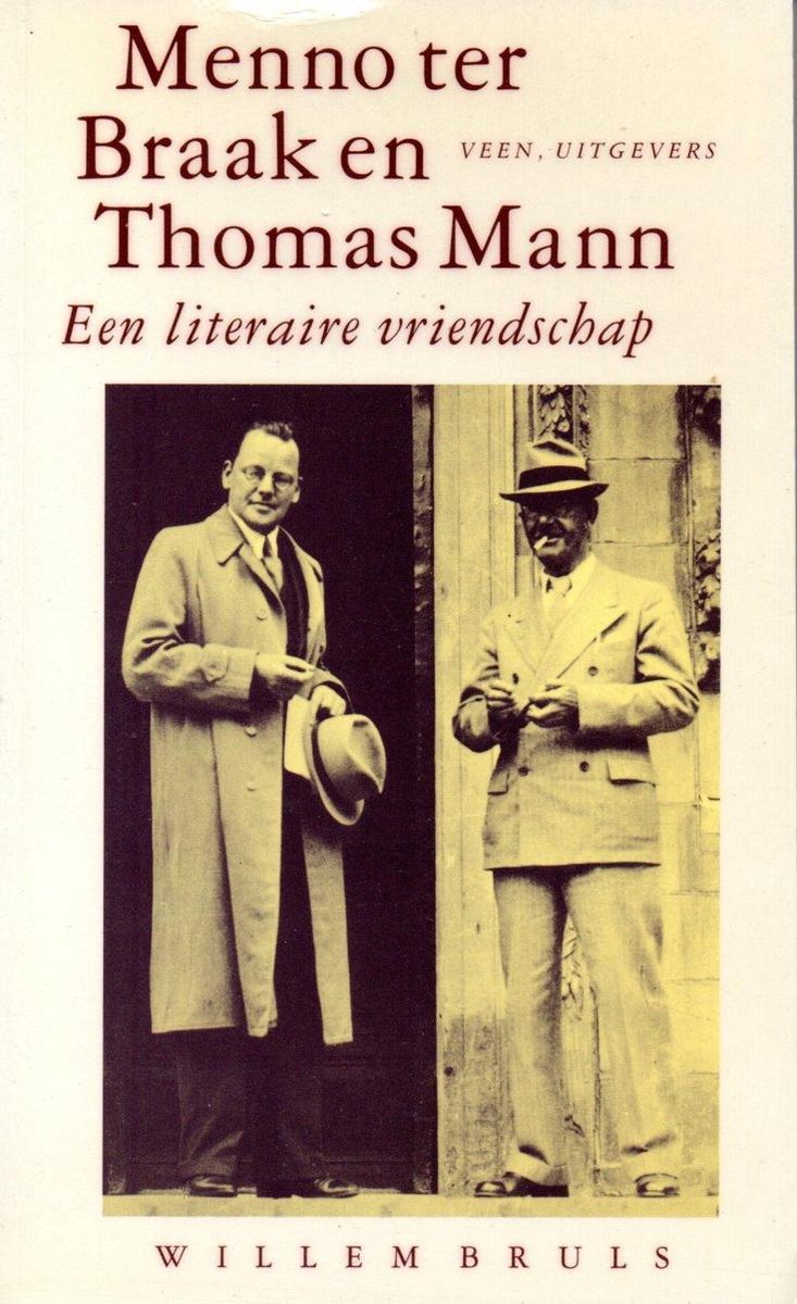 boekenbalie_9789020419191_cover Menno Ter Braak En Thomass Mann - Een Literaire Vriendschap