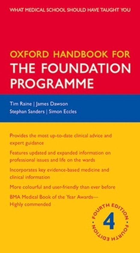 boekenbalie_9780199683819_cover Oxford Handbook for the Foundation Programme