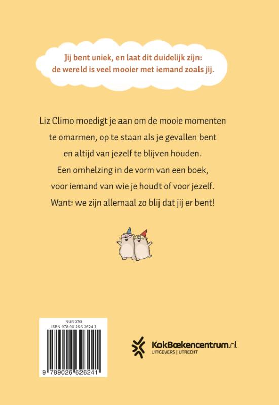 Ik ben zo blij dat jij er bent achterkant