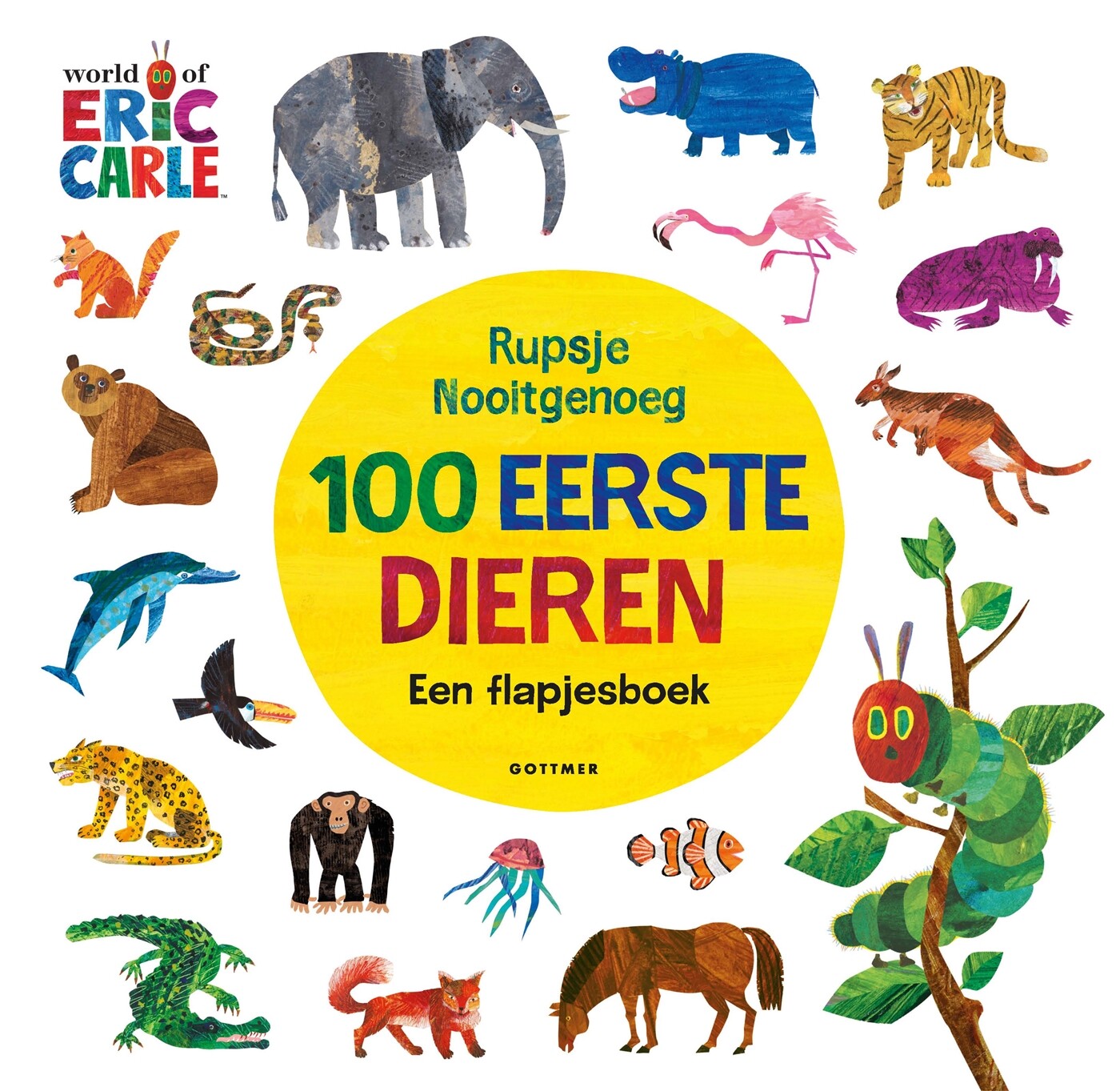 100 eerste dieren / Rupsje Nooitgenoeg