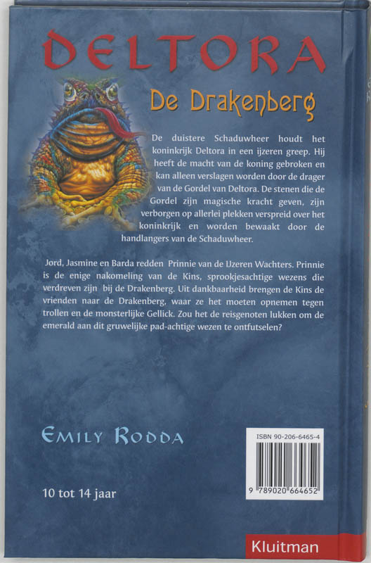 Deltora 1 / De Drakenberg / Deltora / 5 achterkant