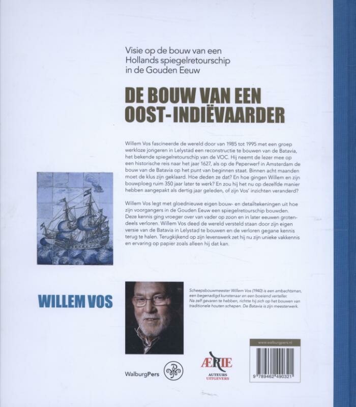 De bouw van een Oost-Indiëvaarder achterkant