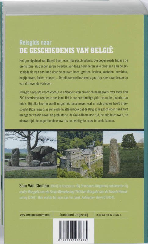Reisgids Naar De Geschiedenis Van België achterkant