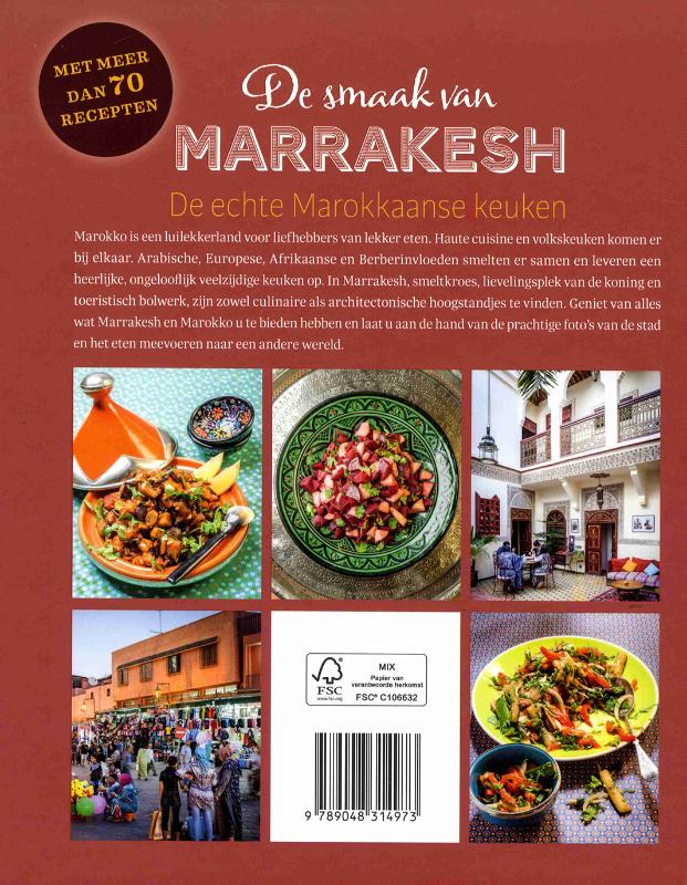 De smaak van Marrakesh achterkant